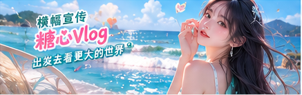 周末出游辅助主题视觉